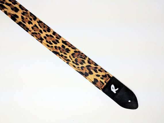 Ahdorned Guitar Style Leopard Print Handbag Strap (Eleven Colors)- Gold  Hardware — DazzleBar