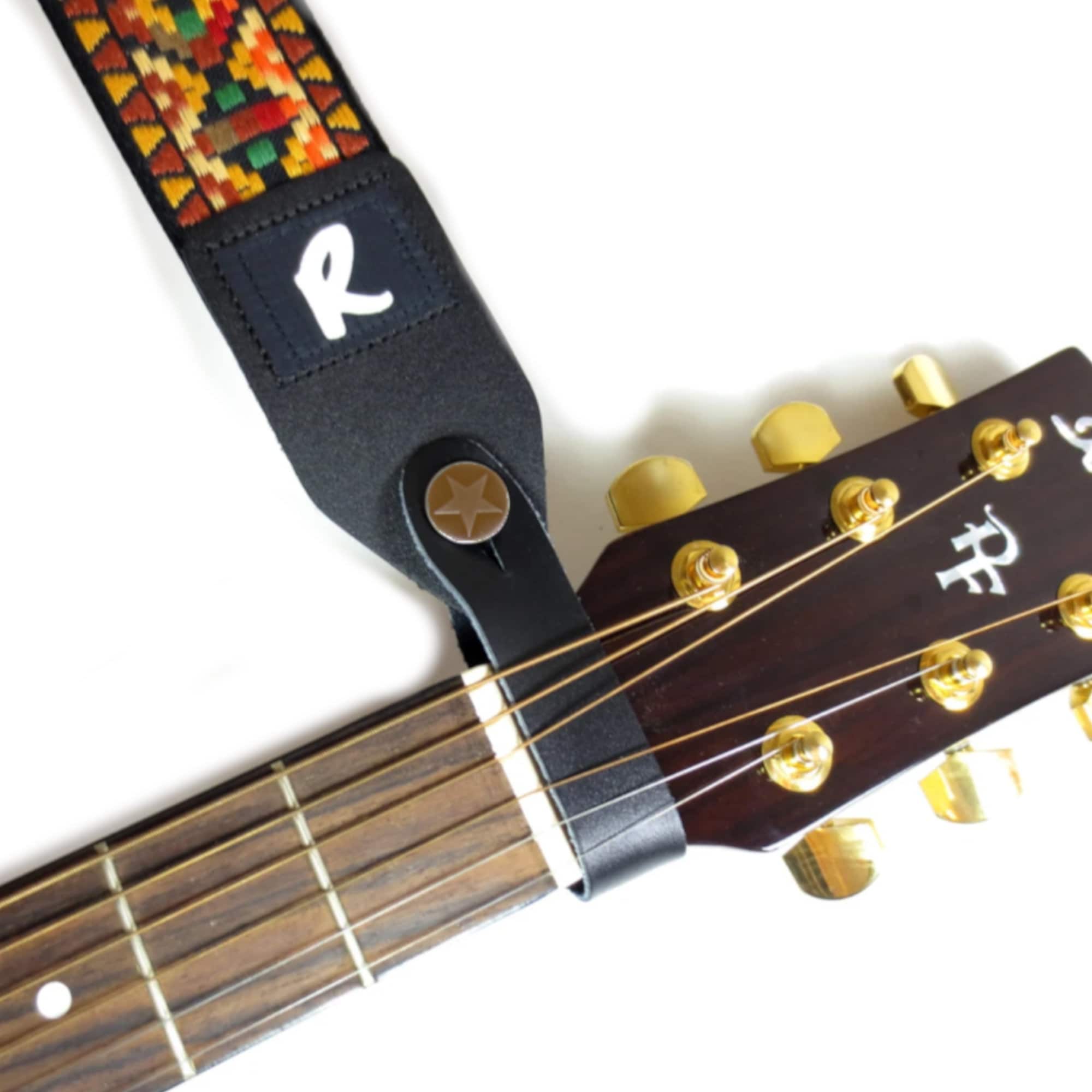 LAFGUR Vis d'extrémité de guitare en métal, boutons de sangle de guitare,  20 ensembles de boutons de sangle de guitare électrique Goupilles
