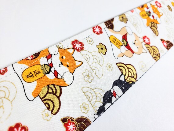 Japanese Shiba Inu Guitar Strap - Japanese Dog Guitar Strap