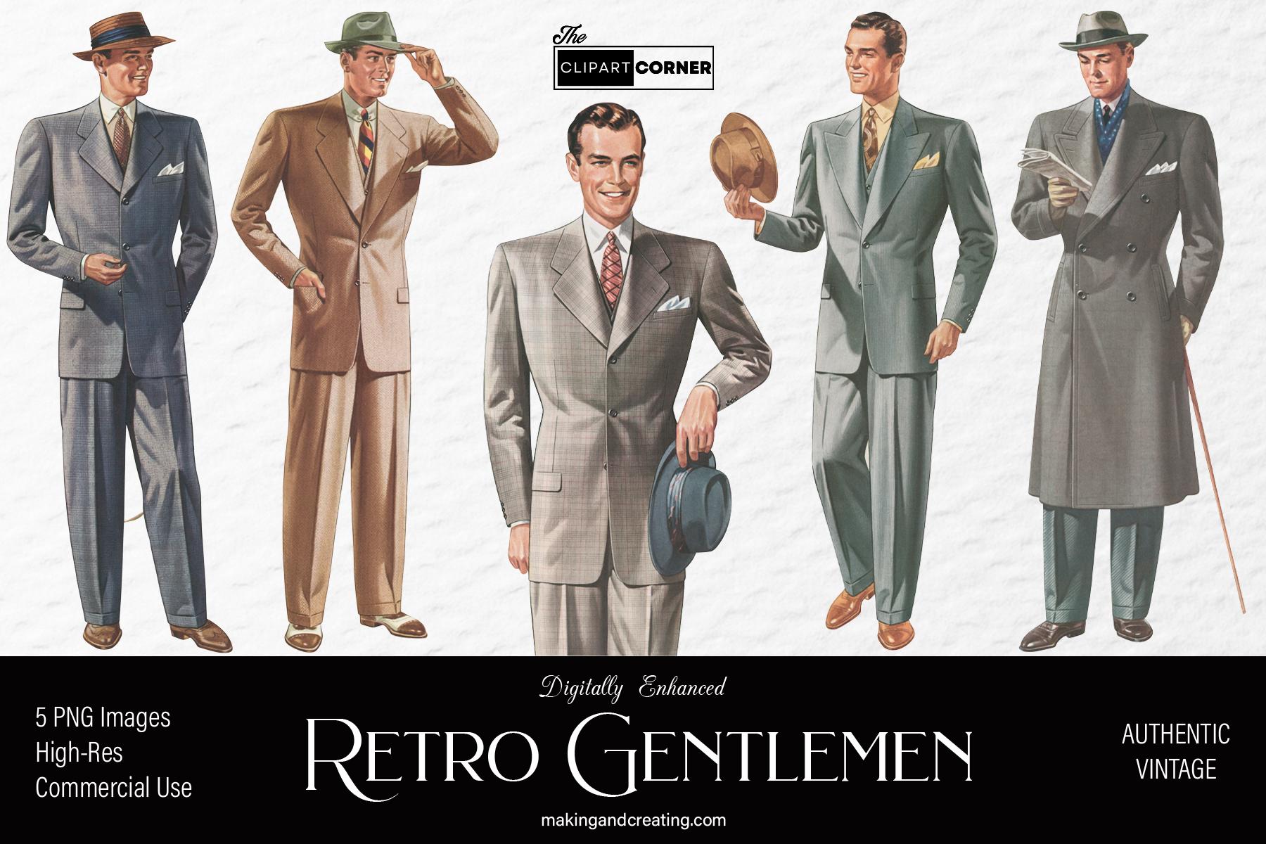 1930 men fashion France