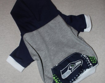 Seattle Seahawks Dog Hoodie / Personalization Available!