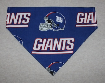 New York Giants Dog Bandanna in Small, Medium & Large