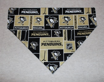 Pittsburgh Penguins Dog Bandanna in Small, Medium, & Large