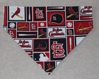 St. Louis Cardinals Dog Bandanna in Small, Medium, & Large