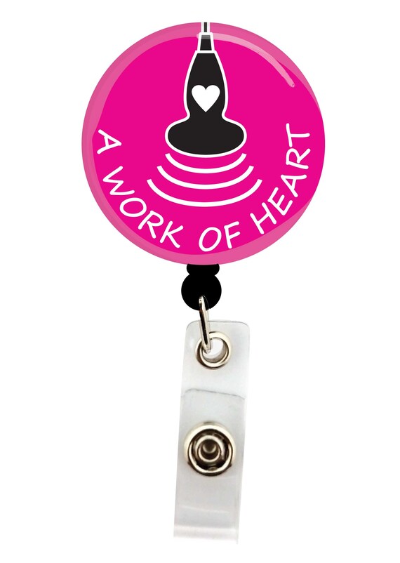 Doctor Fox Button with or without Badge Reel Retractable Name Badge Holder Interchangeable Badge Reel Gift ID Badge Holder