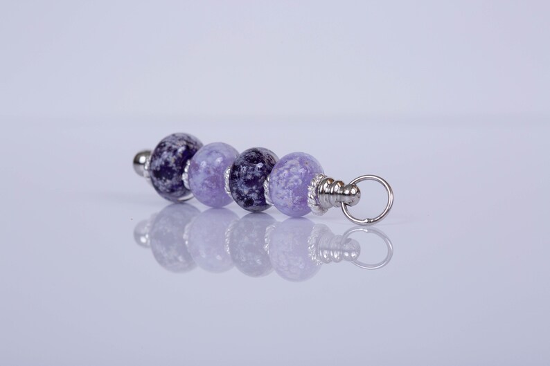 4 Glass Bead Pendant.Cat.Dog Pet Animal.Memorial Jewellery.Cremation Jewelry Cremation Ashes