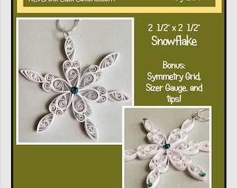 DIY Quilling: "Jeanie" Snowflake