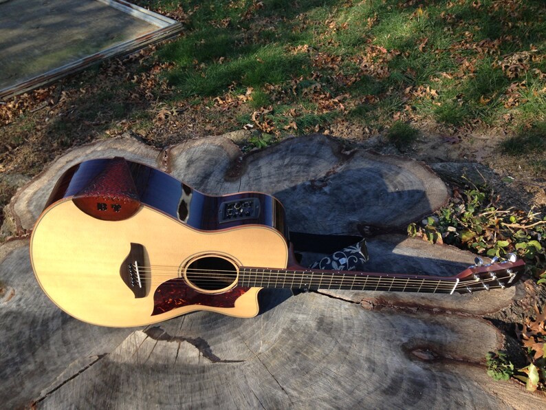 Guitar Arm Rest Custom Made Leather Etsy