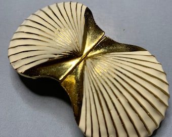Rarest DOREEN RYAN Signed BUMBLEBEE Belt Buckle Topaz Orange 