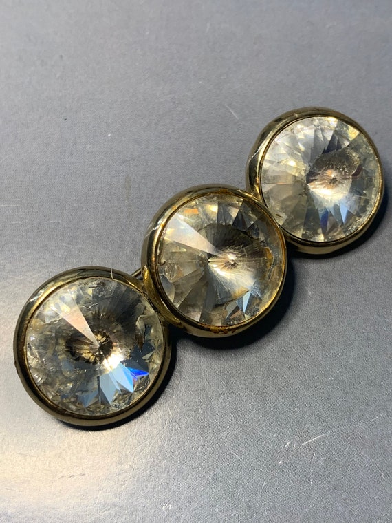 Delicate Crystal Diamond Brooch Pins For Vintage Jean Cufflink