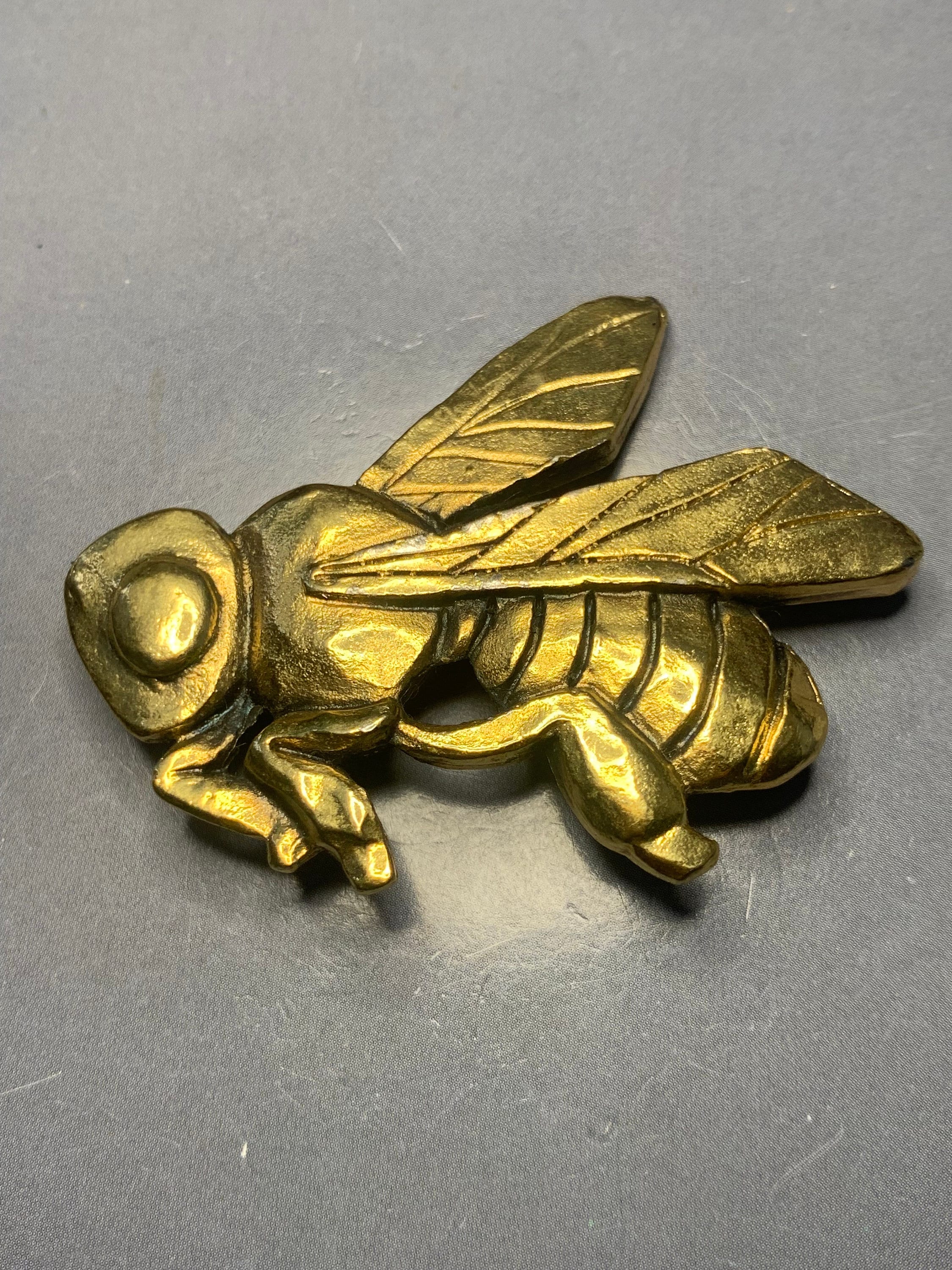 WONDERFUL SCULPTURAL FRENCH Designer Jacky De G Large Bee