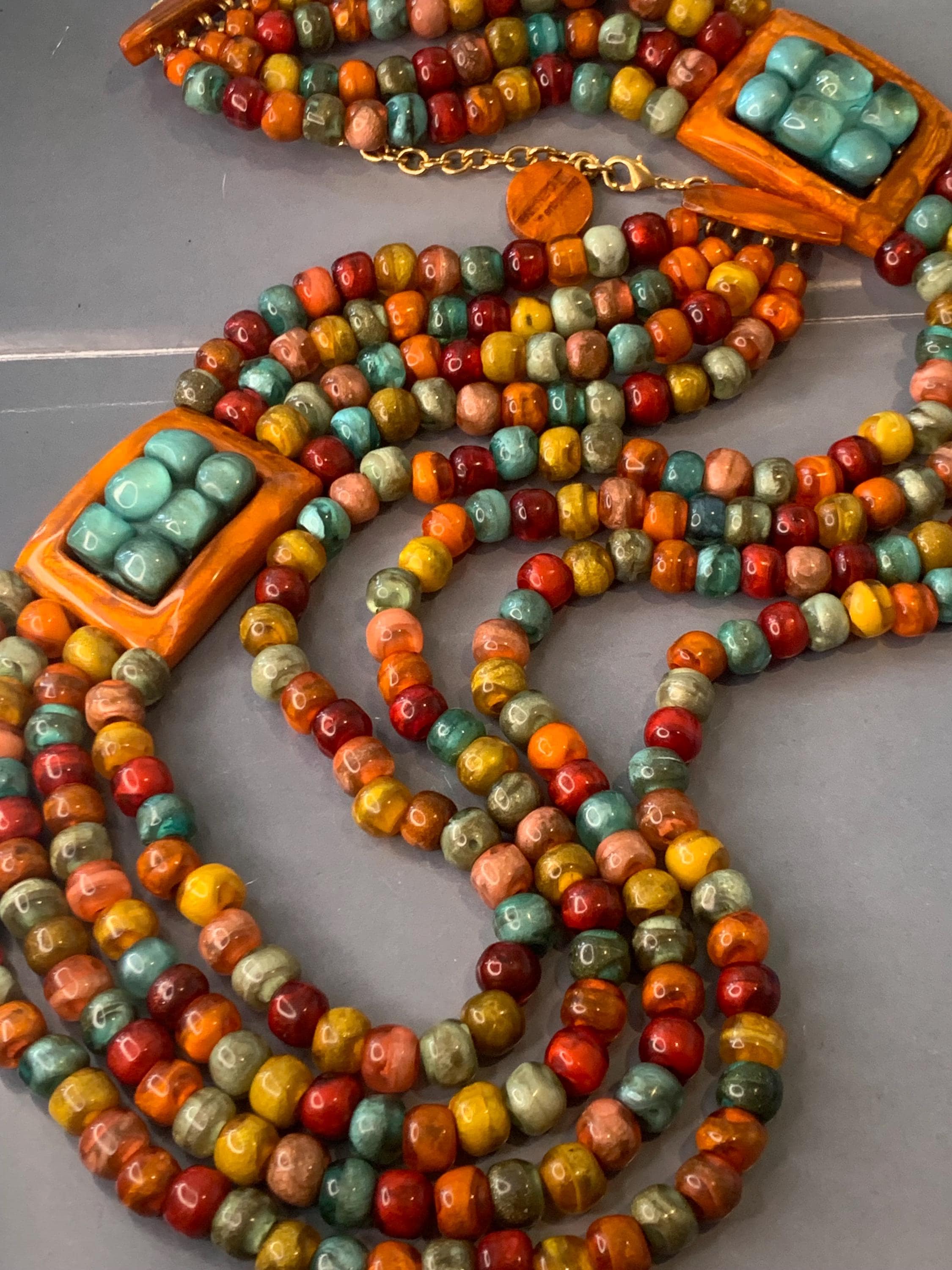 Vintage BALENCIAGA Beads Nacklaceバレンシアガ Balenciaga Vintage Necklace - Etsy