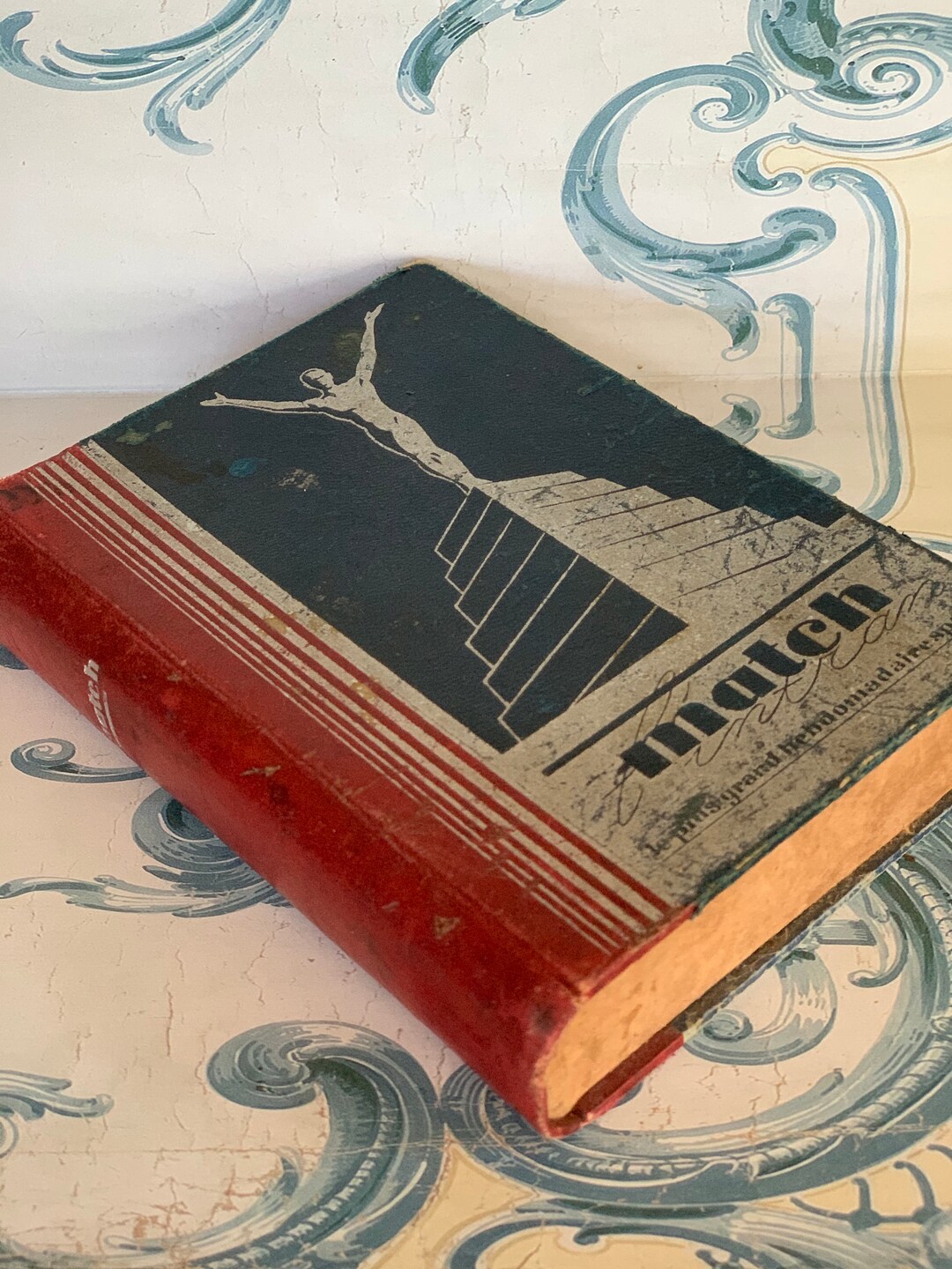 Two Art Deco ANTIQUE VINTAGE Match Book Holder Boxes Etsy