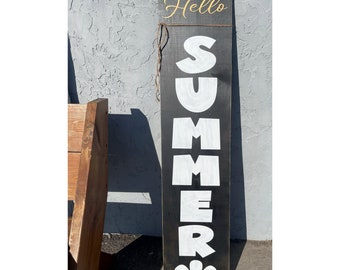 Hello Summer Porch sign | Welcome sign