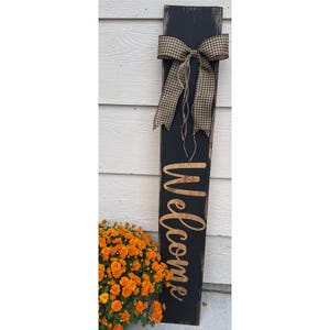 Welcome Front porch sign