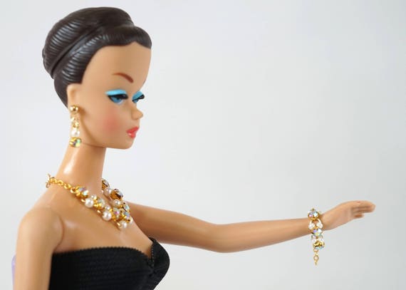 Handmade doll pearl jewelry for 1//6 doll 11.5/"
