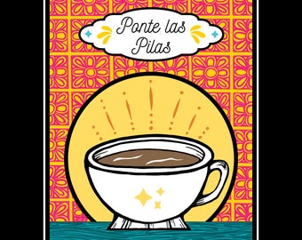 PONTE Las PILAS limited edition 8x10 art print