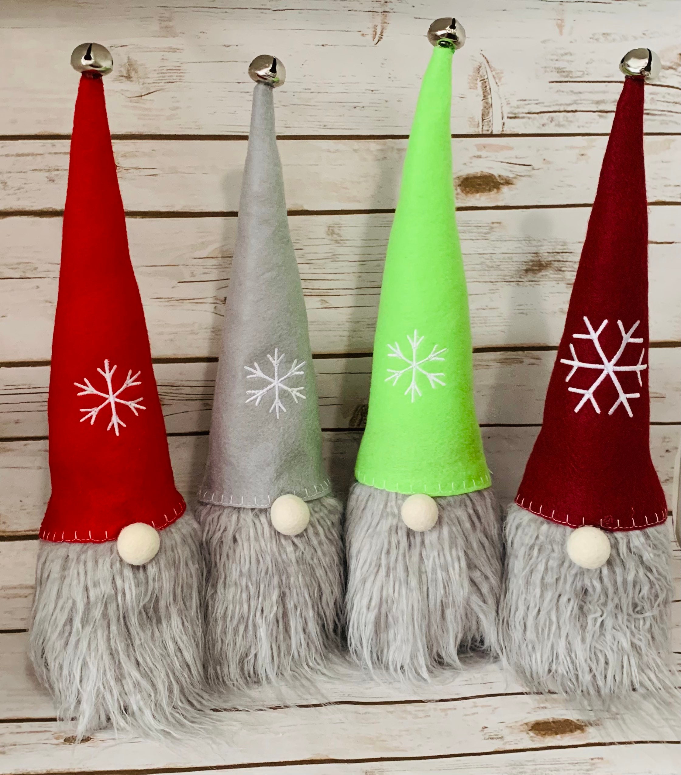 Gnome Christmas Door Stopper Fabric Doorstop Cotton Etsy