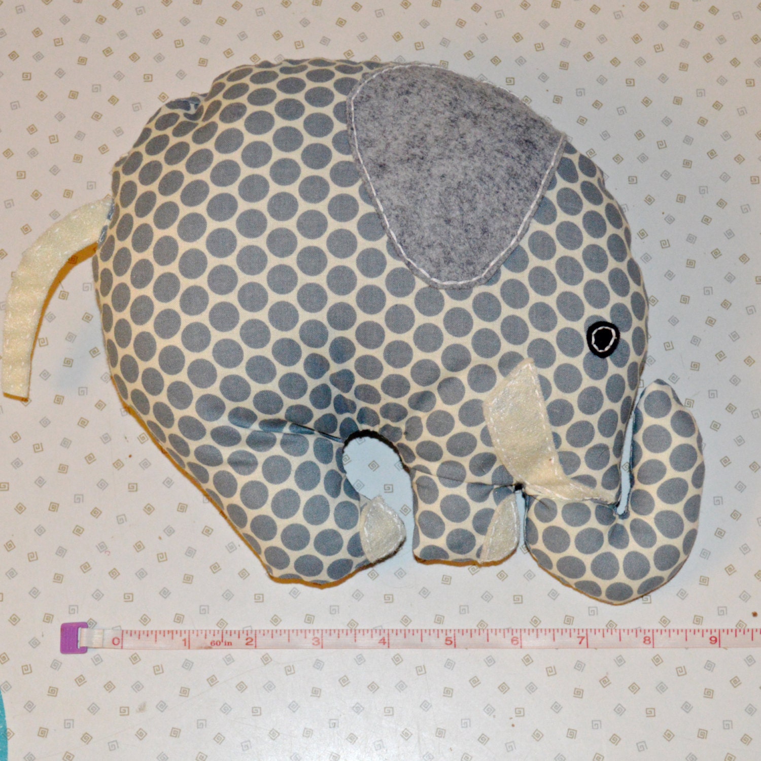 Gray Elephant Cute Small Stuffed Decorative Animal Pillow | Etsy