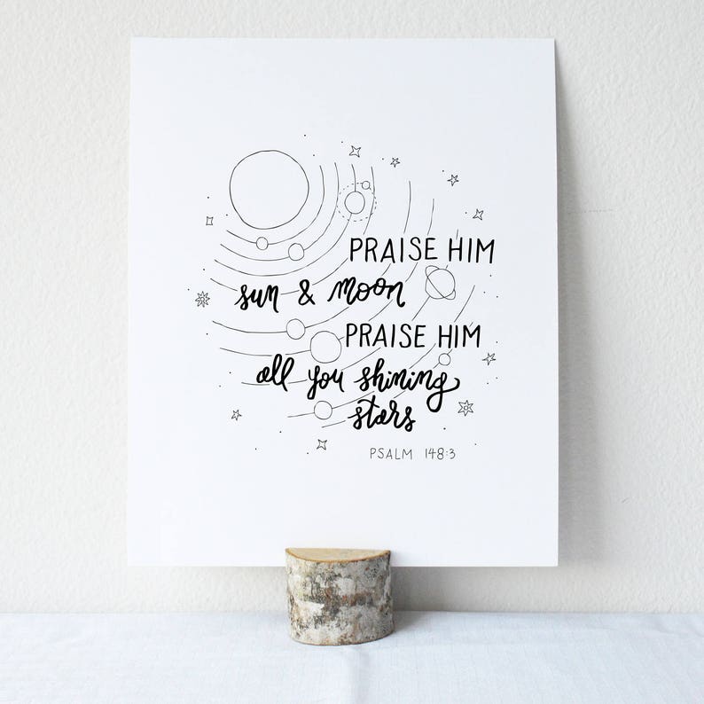 Psalm 148 3 Printable Bible Verse Art Print 8x10 Digital Wall Etsy psalms-148-scripture-images-psalms-chapter-148-kjv-bible-verse-pictures