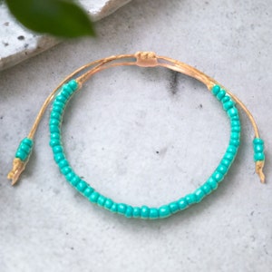 Hemp Ankle Bracelet Beads Handmade Boho Anklet Beach Anklets Hemp Custom Jewelry Beaded Bracelets Beachy Jewellery