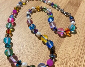 Colorful Layering Necklaces for Women Handmade Jewelry Gifts Boho Jewellery