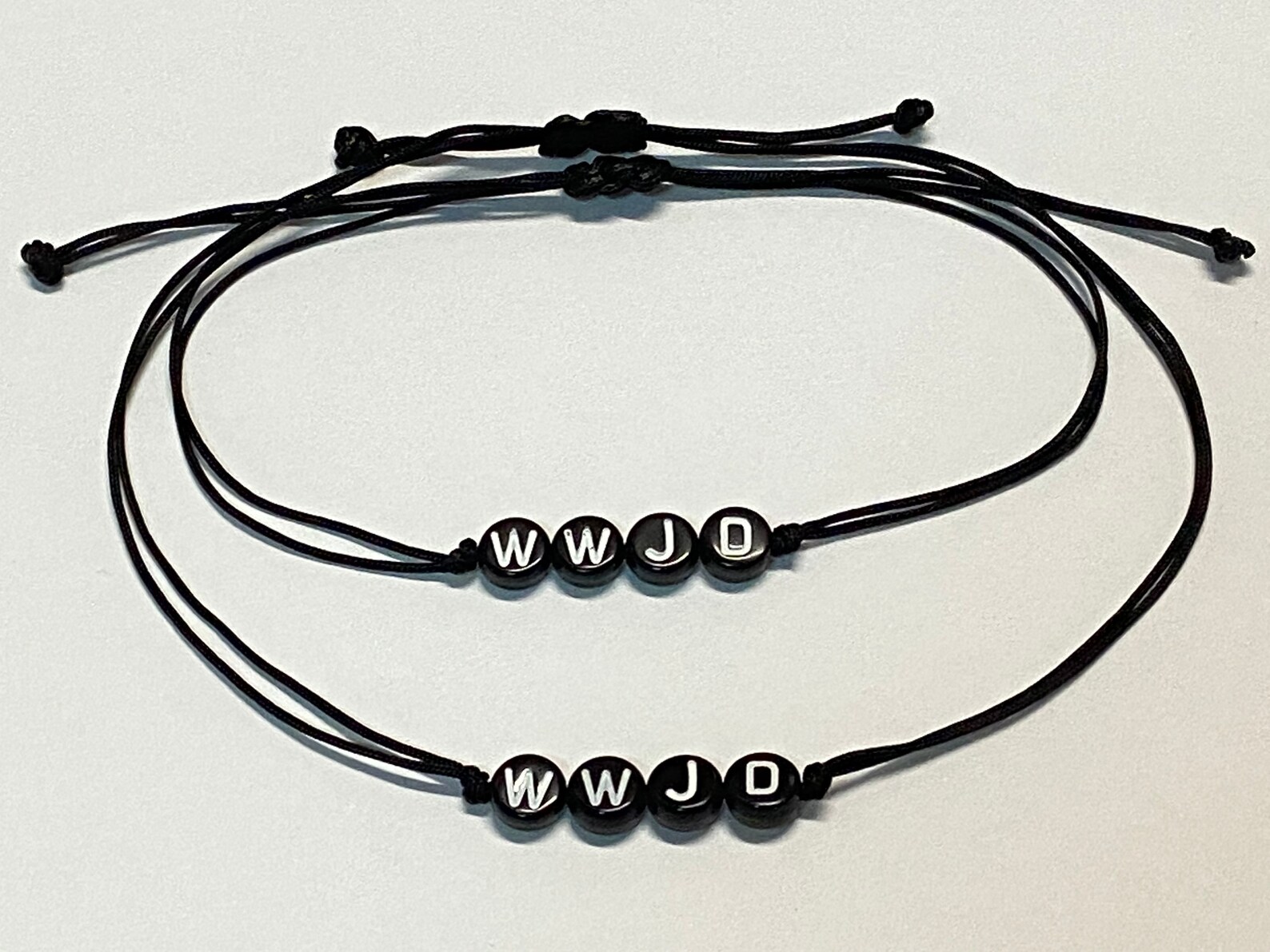 HWLF Ankle Bracelet Adjustable Wwjd Bracelet He Would Love Etsy