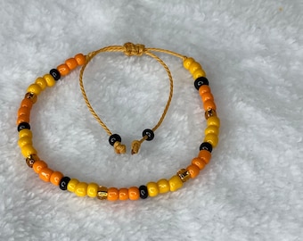 Beaded Ankle Bracelet, Boho Beaded Bracelets, Beach Anklet, String Bracelet Boho Ankle Bracelet