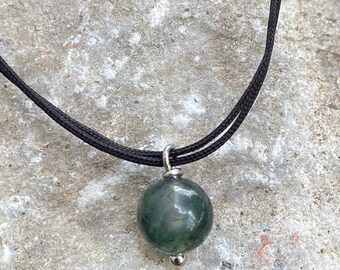 Non-Tarnish Agate Charm Bracelet Adjustable Boho Bracelets, Stainless Steel Minimalist Jewelry, Nature Lover Gift