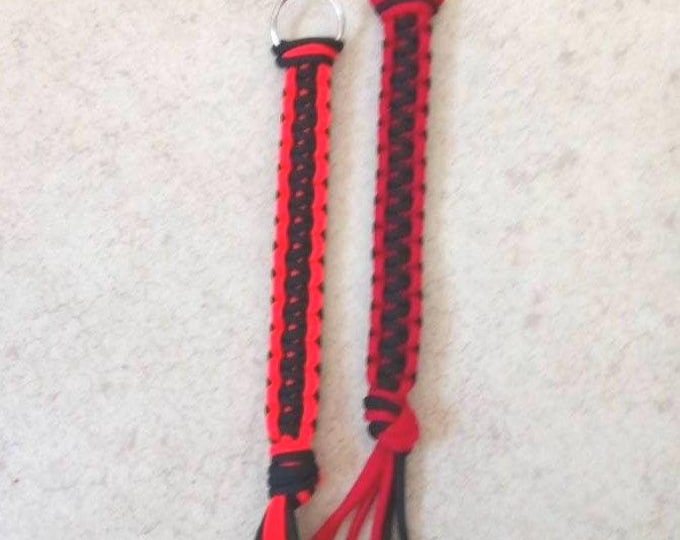Featured listing image: Two-tone Air Horn Pull Cord Paracord Semi Truck Air Horn Pull Cord, Lanyand, Handmade Gifts For Truckers, Horn Yanker Horn Pull