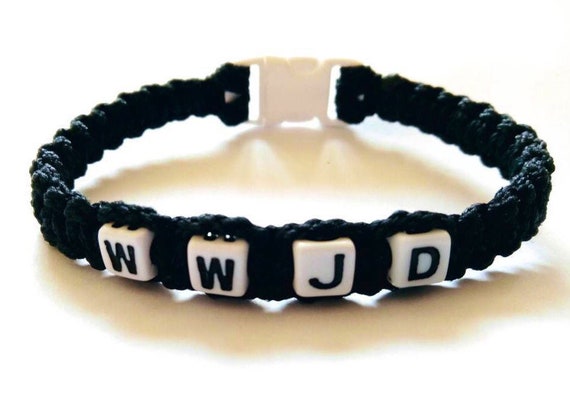 wwjd bracelet etsy
