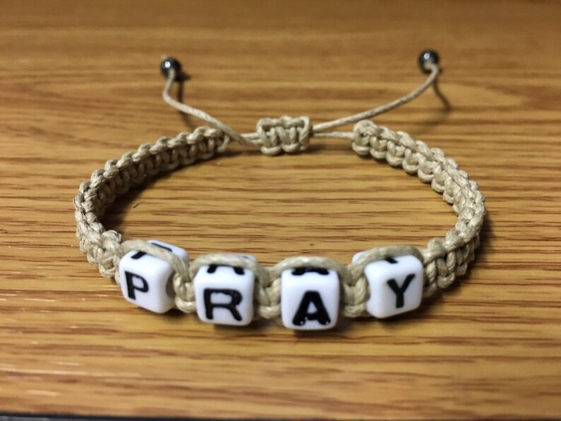 WWJD Bracelets Personalized Bracelet Hemp Bracelet Name Ankle Etsy