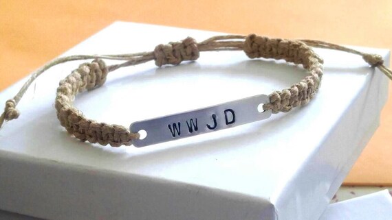 wwjd bracelet etsy