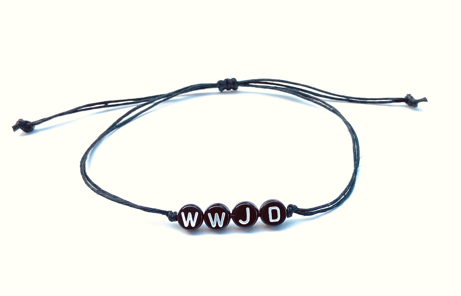 WWJD Bracelets Adjustable Ankle Bracelet He Would Love First Etsy