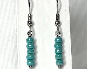 Boho Dangle Earrings Hypoallergenic Handmade Drop Earrings, Dangly Earrings, Stainless Steel Earrings, Bridesmaid Gifts, Earrings for Her