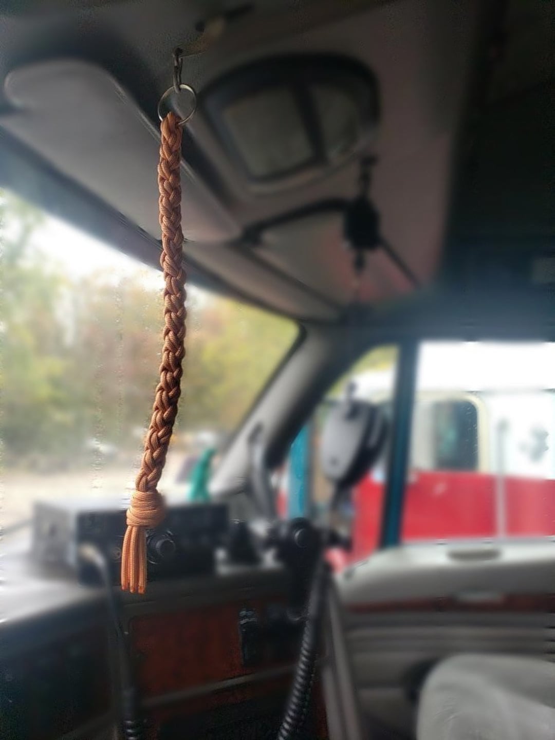 Paracord Air Horn Pull Cord Semi Truck Air Horn Lanyard Gift for