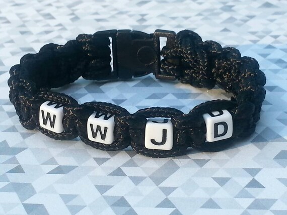 wwjd bracelet etsy
