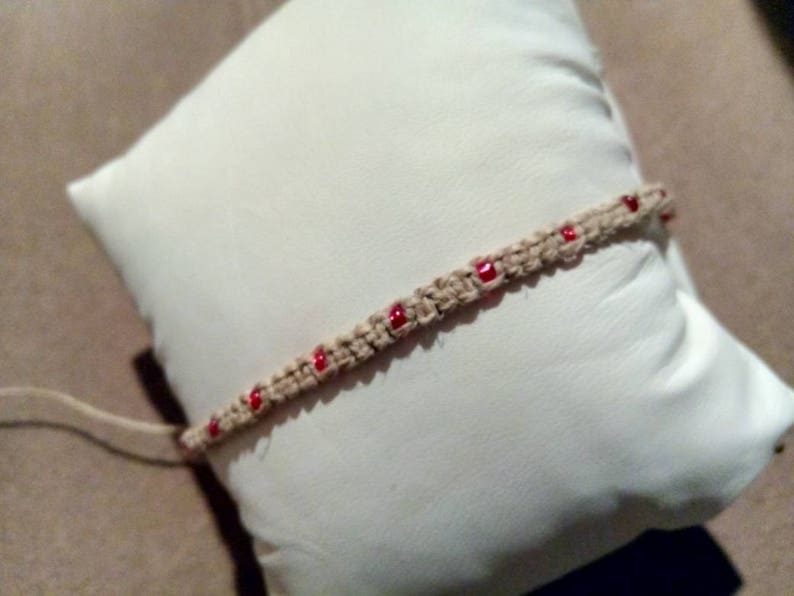 Thin Bracelet Minimalist Jewelry Hemp JewelryBracelet Thin Bracelet Unisex Bracelet Custom Thin Hemp Ankle Bracelet Thin Hemp Anklet