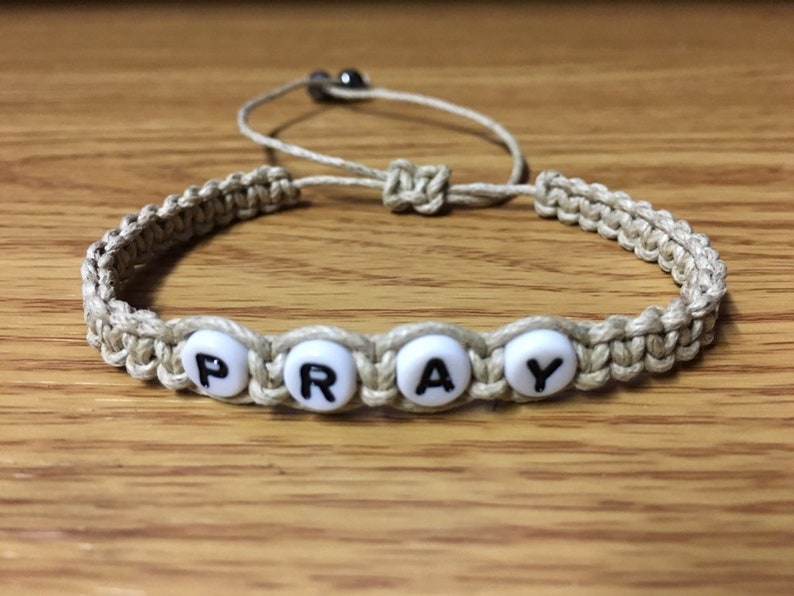 WWJD Bracelets Personalized Bracelet Hemp Bracelet Name Ankle Etsy
