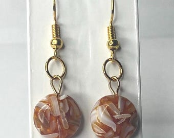 Boho Hypoallergenic Gold Coin Drop Earrings for Her Gifts