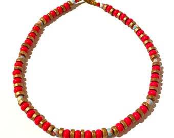 Beaded Choker Necklace, Valentine’s Day Gifts For Her, Boho Necklace, Beaded Necklaces