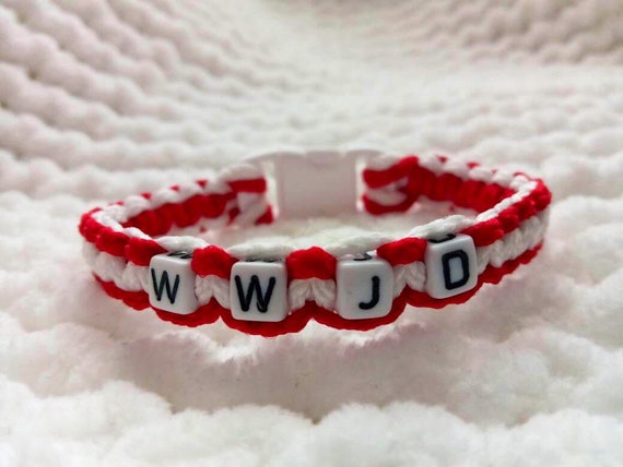 wwjd bracelet etsy