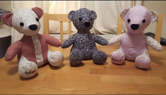 etsy memory bear