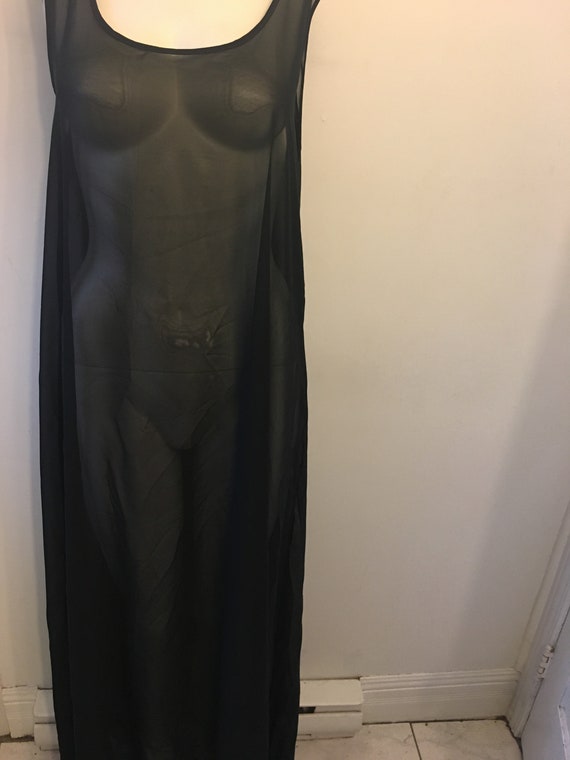 XL chiffon maxi dress