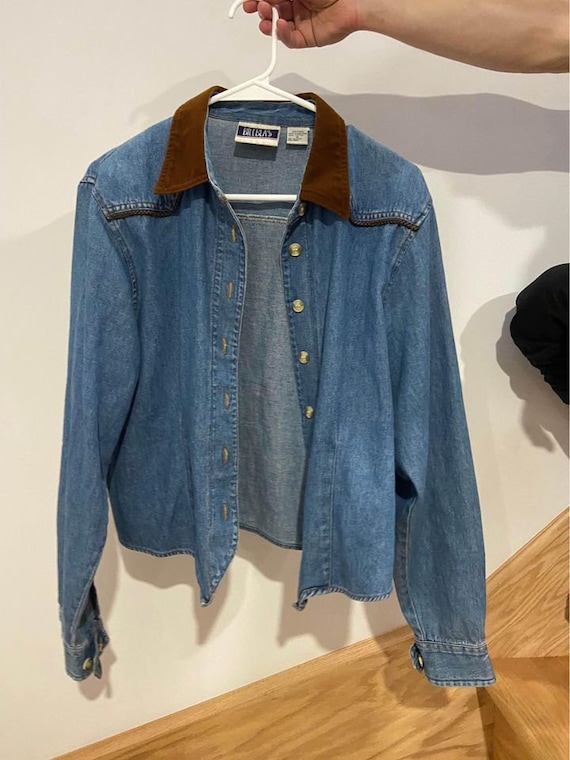 Medium denim blouse - image 1