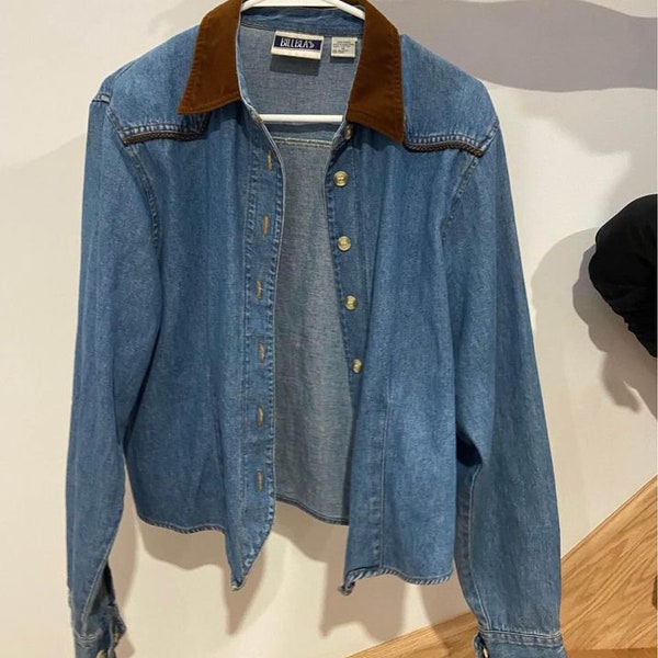 Medium denim blouse