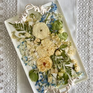 Wedding flowers preservation tray