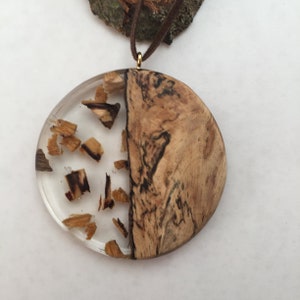 Unique, handmade, Resin, wood, necklace, resin wood jewelry, reclaimed wood, epoxy resin, beautiful hand crafted gift