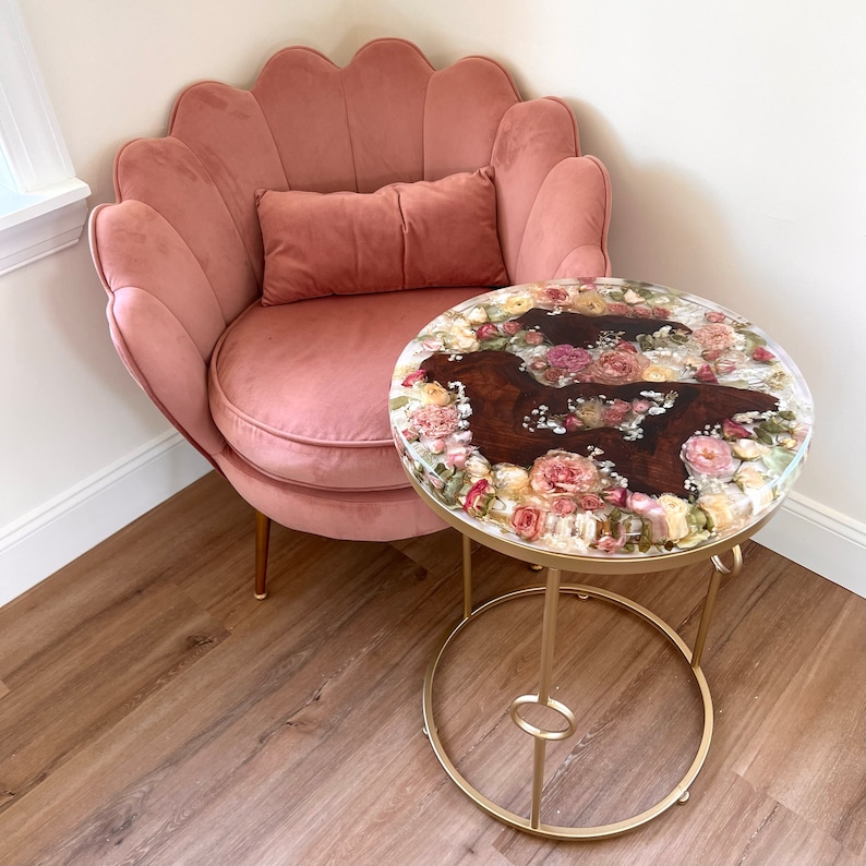 Customer resin artwork created using The Joy of Resin eBook