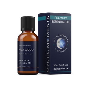 Mystic Moments | Hiba Wood - Essential Oil - 100% Pure - 50ml